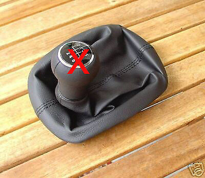 FITS VW PASSAT B5 GEAR GAITOR DARK GREY LEATHER 2001-05 CUSTOM NEW MADE IN UK