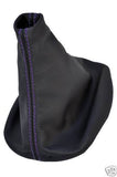 FITS VW GOLF MK4 GEAR LEATHER GAITOR PURPLE ST 99-06 MADE IN UK