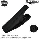 BLACK STITCH LEATHER MANUAL CENTRE KIT COVERS FOR BMW E46 COUPE 98-04 CUSTOM NEW