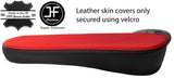 BLACK & RED  1X DRIVER SEAT ARMREST LEATHER COVER FITS NISSAN NV400 2010-2018