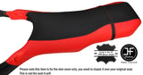 BLACK & RED CUSTOM FITS SEA DOO XP 97-05 AUTOMOTIVE VINYL SEAT COVER + STRAP