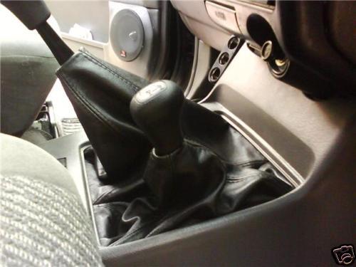 FITS ISUZU TROOPER BLACK LEATHER GEAR GAITOR CUSTOM NEW MADE IN UK