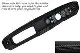 GREY STITCH DASH DASHBOARD LEATHER SKIN COVER FITS SUNBEAM RAPIER H120