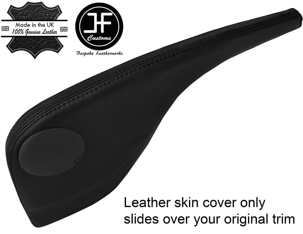 BLACK STITCH REAL LEATHER HANDBRAKE GAITER COVER FITS MERCEDES SPRINTER 01-05