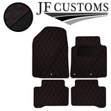 RED DIAMOND VINYL 4X TAILORED FLOOR CARPET FOR HYUNDAI IONIQ HYBRID 16-21 JF1