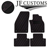 PINK DIAMOND STITCH VINYL 4XTAILORED FLOOR CARPET FOR VOLVO C30 AUTO 06-13 JF1