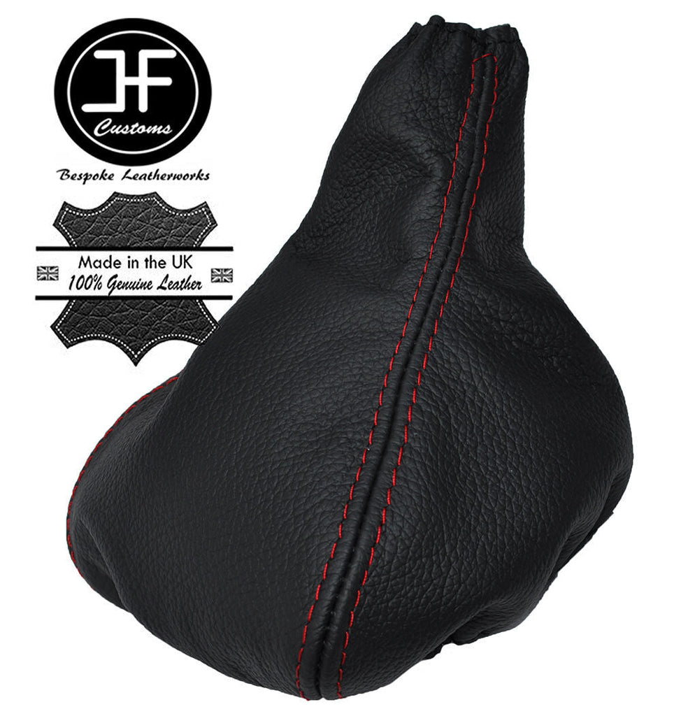 RED STITCH FOR MERCEDES W639 VITO 04-09 REAL LEATHER GEAR STICK GAITER