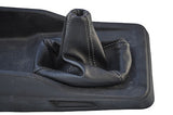 grey stitch FITS VW POLO MK2 2 II 86C 86C2F 87C 81-94 LEATHER GEAR GAITER