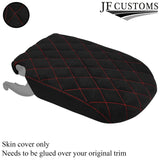 RED DIAMOND STITCH SUEDE COVER FITS RANGE ROVER L494 2013-2021 CUSTOM NEW