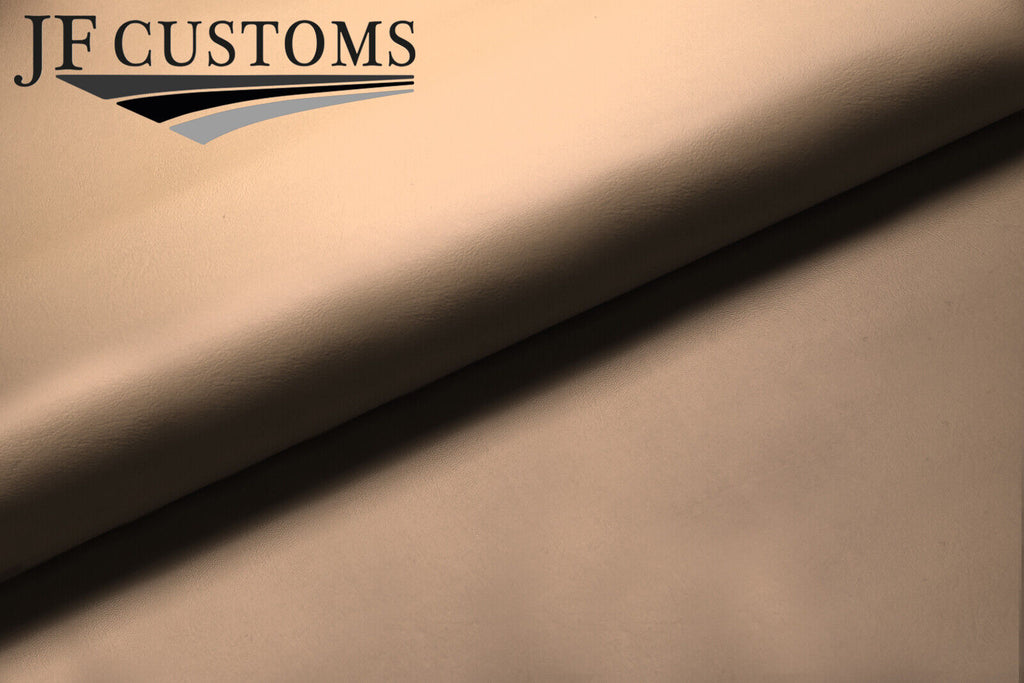 BEIGE AUTOMOTIVE GRADE VINYL 100cm x 75cm QUALITY CRAFTS PREMIUM FABRIC