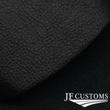 BLACK LEATHER STEERING WHEEL LOWER TRIM COVER+FRAME FOR PORSCHE 911 997 987