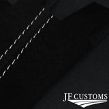 WHITE FITS HONDA CIVIC TYPE R FN2 2007-2012 GEAR GAITOR BLACK SUEDE CUSTOM NEW