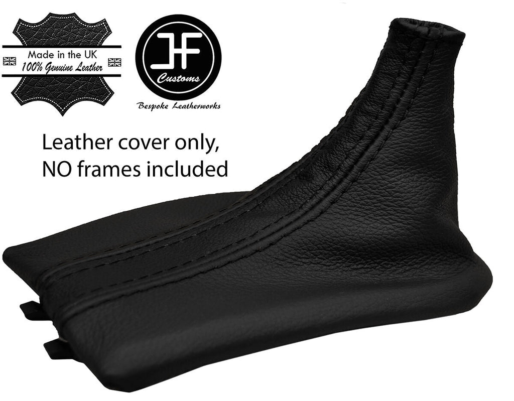BLACK STRIPE & BLACK LEATHER GEAR GAITER FITS PORSCHE 986 BOXSTER 1996-2004