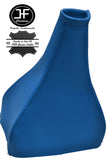 L BLUE LEATHER MANUAL GEAR STICK GAITER FITS OPEL VAUXHALL CORSA C 2000-2006