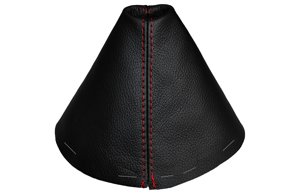 RED STITCH FITS MAZDA MX5 MX-5 MK3 ROADSTER 2005-2009 LEATHER GEAR GAITER