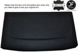 BLACK STITCH REAR PARCEL SHELF LEATHER COVER FITS VW GOLF MK4 IV JETTA 98-05
