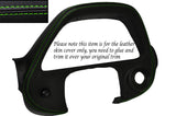 GREEN STITCH SPEEDO SURROUND TRIM LEATHER COVER FITS LEXUS IS200 ALTEZZA 98-05
