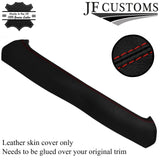 D RED STITCH ITALIAN LEATHER REAR SEAT TOP PAD COVER FITS FORD MUSTANG 94-04