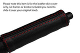 RED STITCH HANDBRAKE HANDLE LEATHER COVER FITS NISSAN 300ZX Z31 1984-1989