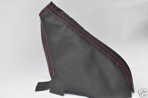 FITS CRX HONDA DEL SOL 92-97 LEATHER HANDBRAKE RED STIT NEW CUSTOM NEW