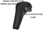 WHITE STITCH FITS RANGE ROVER P38 HSE DSE AUTOMATIC VOGUE GEAR KNOB COVER