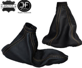 TAN STITCH LEATHER GEAR & HANDBRAKE GAITER FITS ALFA ROMEO GTV SPIDER 98-05