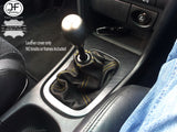 YELLOW DOUBLE STITCHING FITS HONDA INTEGRA DC2 1994-2001 GEAR GAITER LEATHER