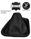 BLACK STITCHING MANUAL REAL LEATHER GEAR GAITER FOR BMW Z4 E85 E86 2002-2008