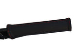 red stitch FITS CITROEN C3 2002-2010  LEATHER HANDBRAKE HANDLE CUSTOM NEW