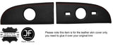 RED STITCHING TWO PIECE DASH KIT LEATHER COVERS FITS MORRIS MINOR MM CUSTOM NEW