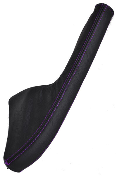 purple stitch FITS NISSAN 200SX S14 1995-1998 LEATHER HANDBRAKE GAITER