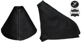 GREY STITCH LEATHER MANUAL GEAR & HANDBRAKE GAITER FITS NISSAN 300ZX Z32