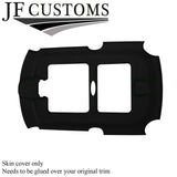 D GREEN STITCH SUEDE SUN ROOF HEADLINER COVER FOR BMW MINI R50 R53 01-06