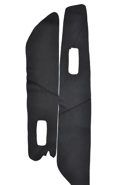 black stitch FITS NISSAN SKYLINE GTS GTR R32 89-94  2 X DOOR CARD TRIM COVERS
