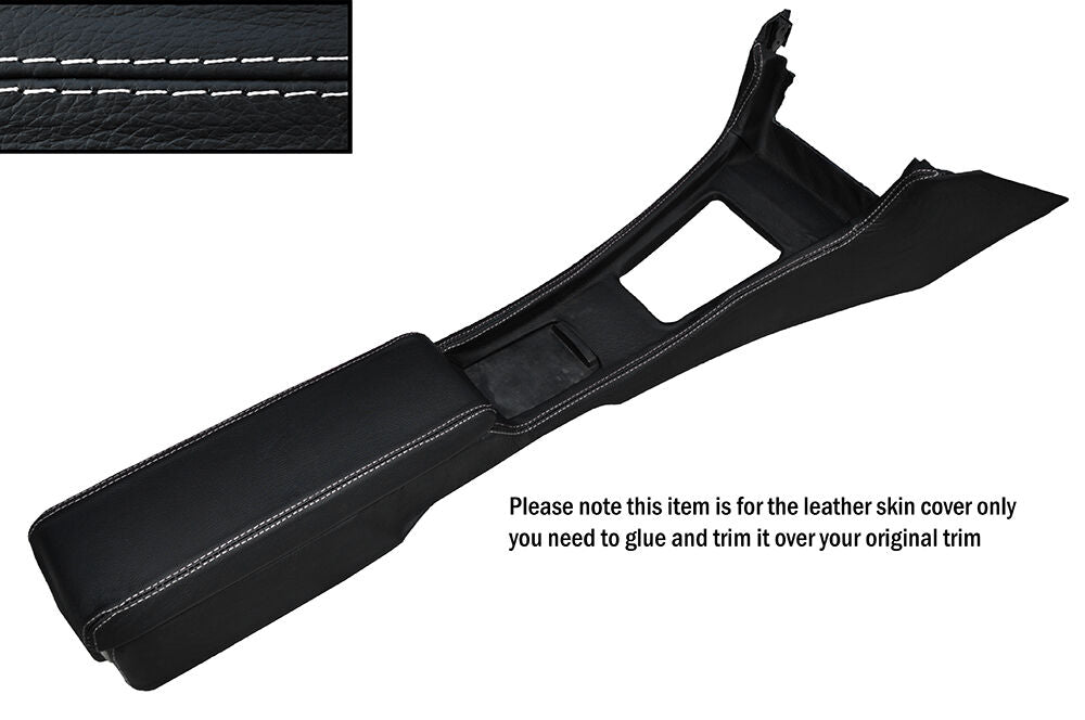 WHITE STITCH CENTRE CONSOLE&ARMREST SKIN COVERS FITS DATSUN 260Z 280Z 2+2 74-78