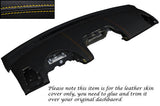 YELLOW STITCH DASH LEATHER SKIN COVER FITS SMART FORTWO PASSION CITY 451 07-10