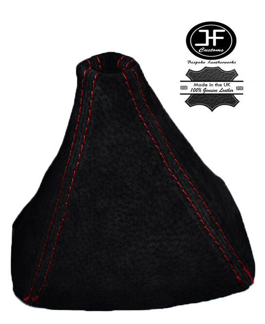 RED STITCH REAL SUEDE GEAR GAITER SHIFT BOOT FITS HONDA S2000 1999-2009