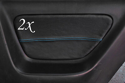 blue stitch FITS NISSAN SKYLINE GTS GTR R33 93-98 2X REAR DOOR CARD TRIM COVERS