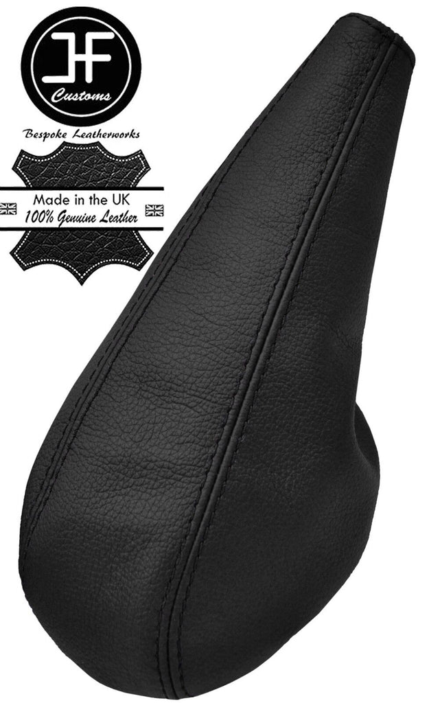 BLACK STITCH LEATHER HANDBRAKE GAITER COVER FITS ALFA ROMEO ALFETTA GTV6 74-86