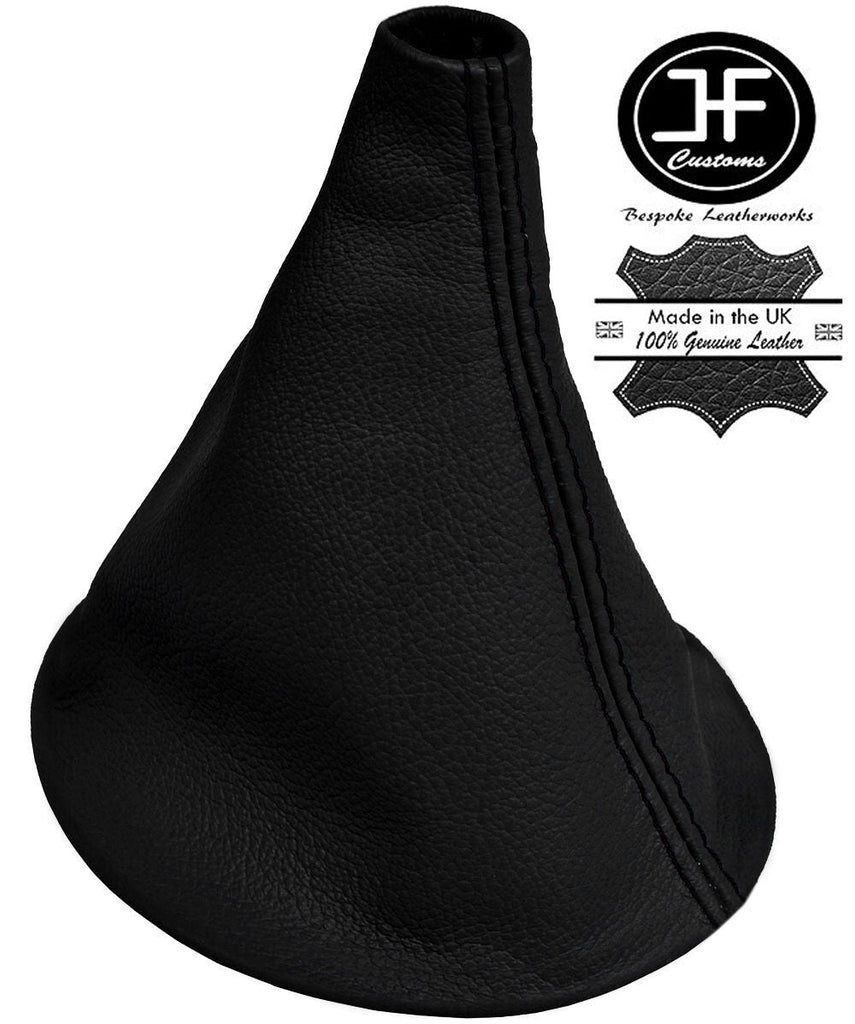 BLACK STITCHING LEATHER GEAR GAITER FITS JENSEN HEALEY MK2 1972-1975 CUSTOM NEW
