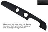 BLACK STITCH TOP DASH DASHBOARD SKIN COVER FITS FORD ESCORT MK1 RS2000 RS1600
