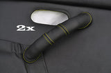 yellow stitch FITS MAZDA MIATA MX5 MK1 2X DOOR HANDLE COVERS JDM MODELS
