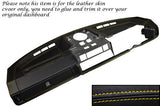 YELLOW STITCHING FITS TRIUMPH TR7 TR8 76-81 DASH DASHBOARD LEATHER COVER ONLY