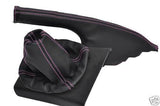 FITS VW PASSAT 88-96 GEAR+HANDBRAKE GAITOR LEATHER PINK ST CUSTOM NEW MADE IN UK