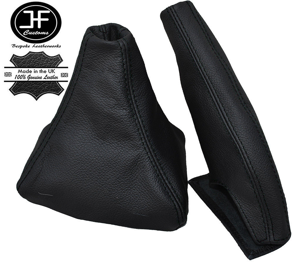 BLACK STITCH LEATHER GEAR & HANDBRAKE GAITER FOR MITSUBISHI 3000GT GTO 91-00