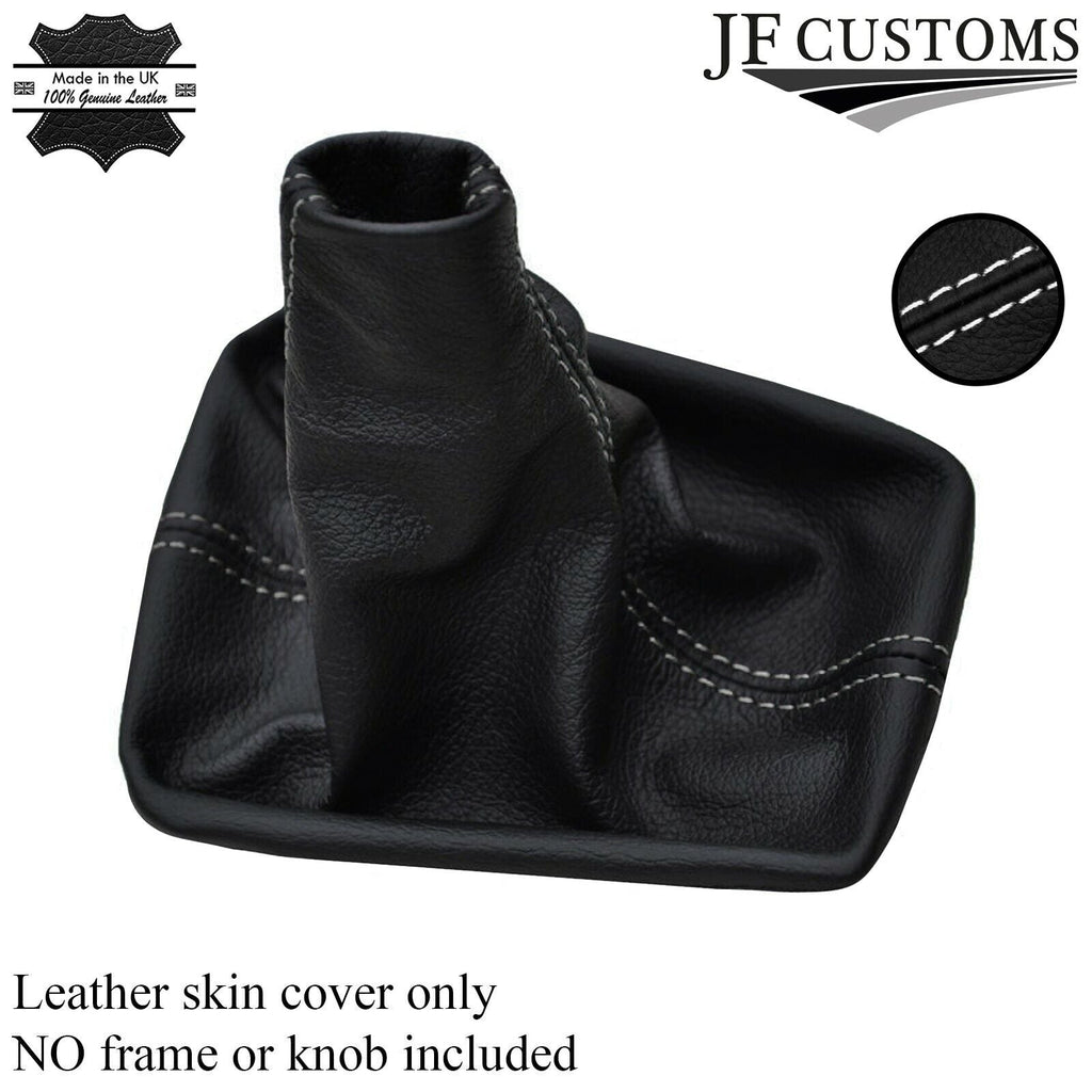 WHITE DOUBLE STITCH  FITS CITROEN DISPATCH  2007-2014 LEATHER GAITER CUSTOM NEW