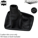 WHITE DOUBLE STITCH  FITS CITROEN DISPATCH  2007-2014 LEATHER GAITER CUSTOM NEW