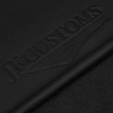 JF2 BLACK STITCH STORAGE CUBBY BOX LEATHER COVER+FRAME FOR MAZDA MX5 MK4 15-20