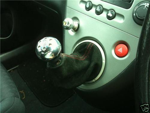 FITS HONDA CIVIC TYPE R GEAR HANDBRAKE GAITER SET PU SUEDE CUSTOM NEW MADE IN UK