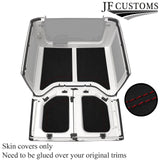 DARK RED STITCH LUXE SUEDE HEADLINER COVER FITS JEEP WRANGLER JK 11-17 2 DR
